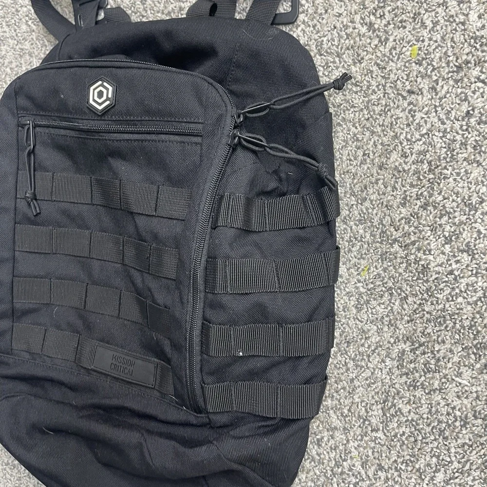 Mission Critical Daypack Tactical Dad Gear Backpack Baby Diaper Bag Black